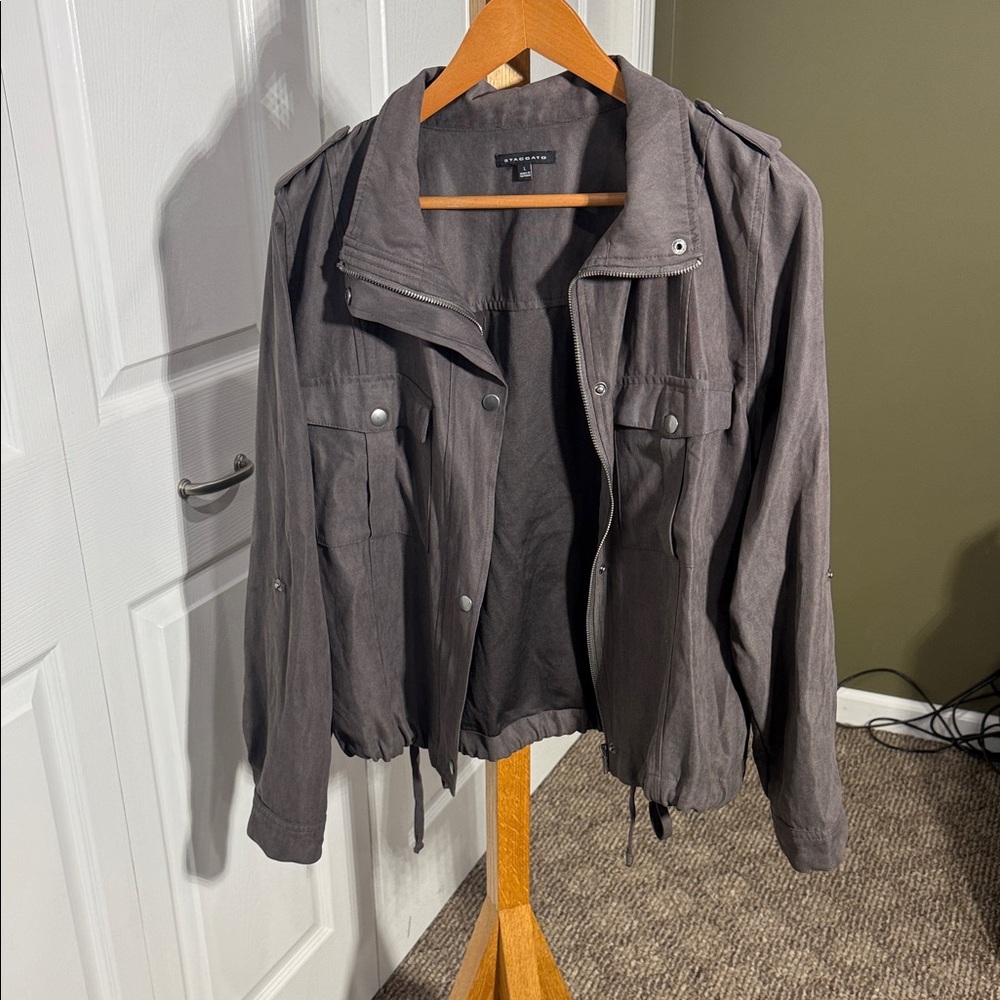 Staccato Dark Gray Utility Jacket